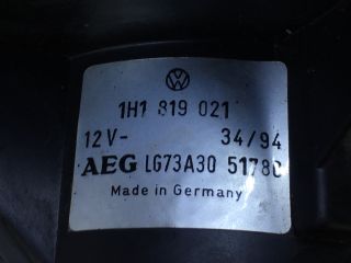 bontott VW GOLF III Fűtőmotor (Nem klímás)