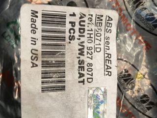 bontott VW GOLF III Hátsó ABS Jeladó