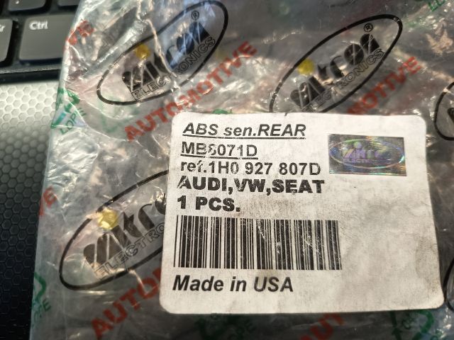 bontott VW GOLF III Hátsó ABS Jeladó