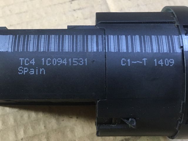 bontott VW GOLF III Világítás Kapcsoló