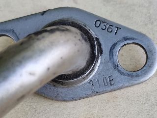 bontott VW GOLF IV EGR Hűtő Cső