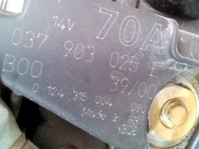 bontott VW GOLF IV Generátor