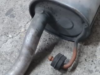 bontott VW GOLF IV Hátsó Kipufogó Dob