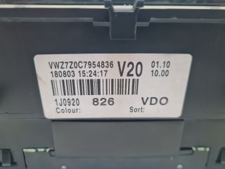 bontott VW GOLF IV Kilométeróra