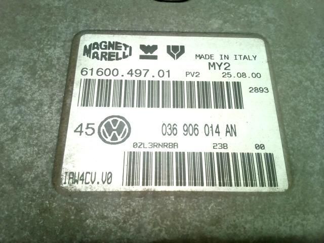 bontott VW GOLF IV Motorvezérlő