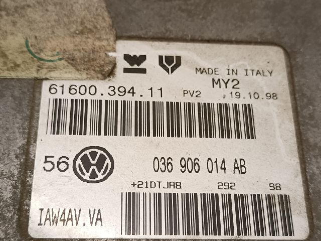 bontott VW GOLF IV Motorvezérlő