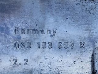 bontott VW GOLF IV Olajteknő