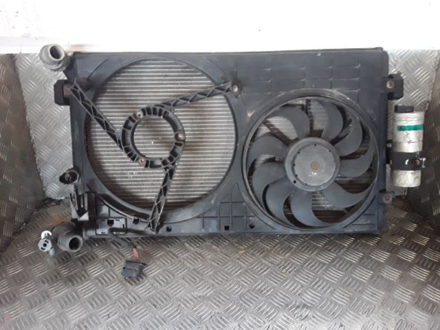 bontott VW GOLF IV Hűtő Ventilátor(ok), Radiátor(ok) Szett