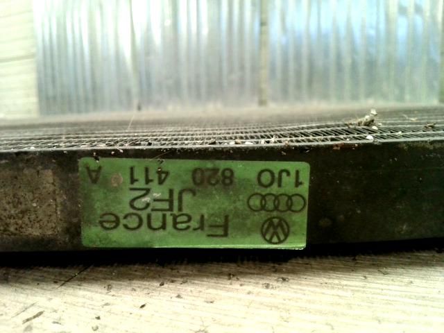 bontott VW GOLF IV Klímahűtő Radiátor