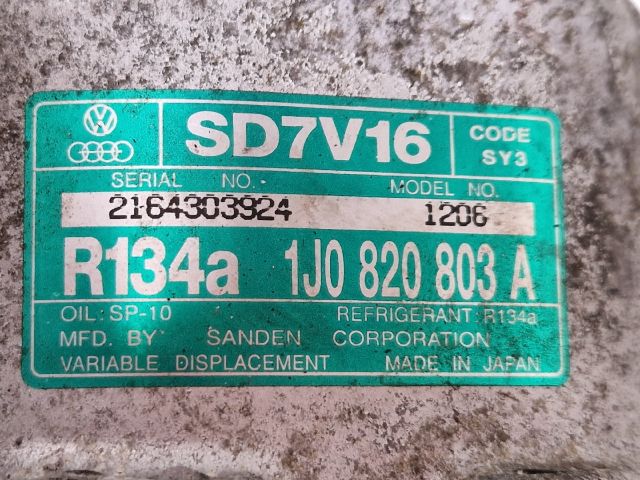 bontott VW GOLF IV Klímakompresszor