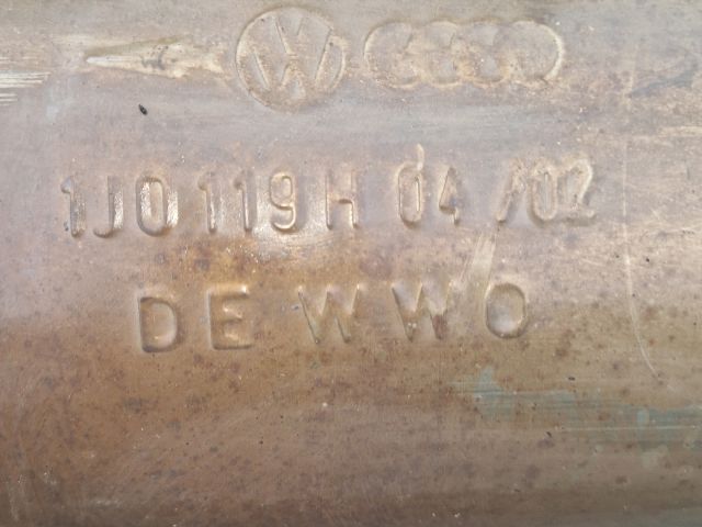 bontott VW GOLF IV Komplett Kipufogó Rendszer