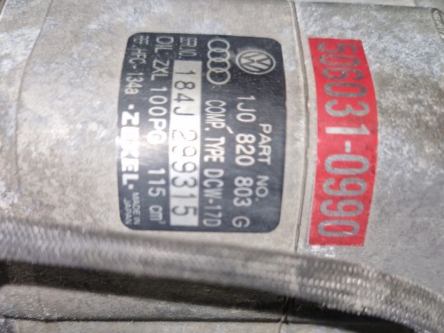 bontott VW GOLF IV Klímakompresszor