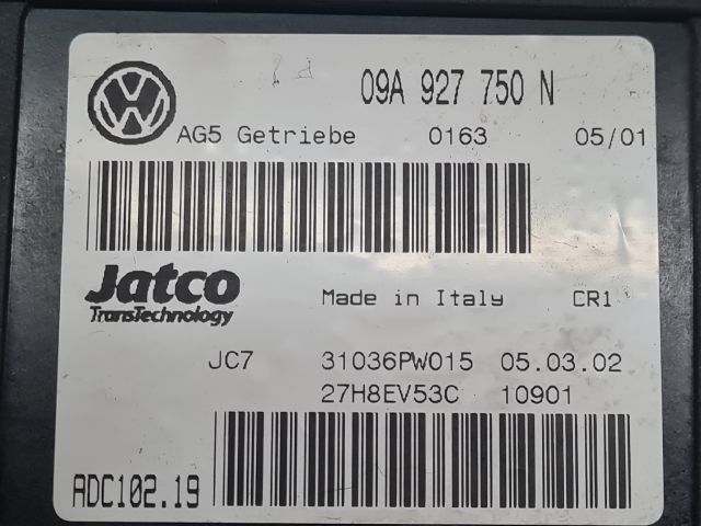 bontott VW GOLF IV Automata Váltó Elektronika