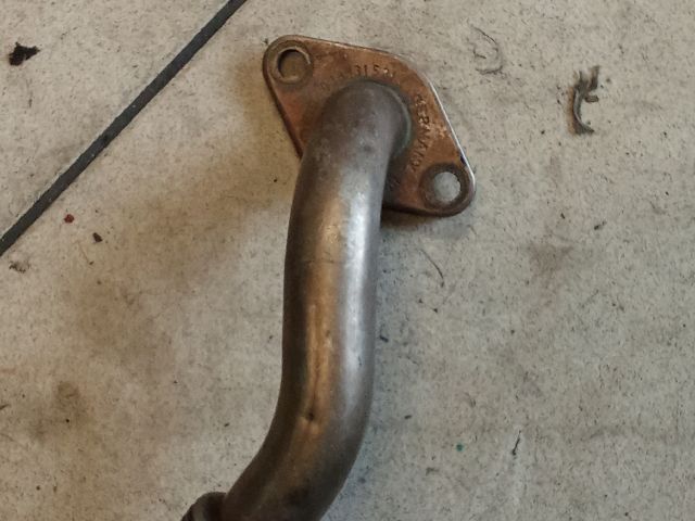 bontott VW GOLF IV EGR Hűtő Cső