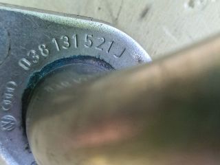 bontott VW GOLF IV EGR Hűtő Cső