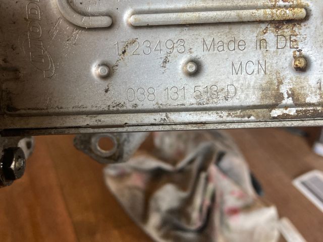 bontott VW GOLF IV EGR Hűtő