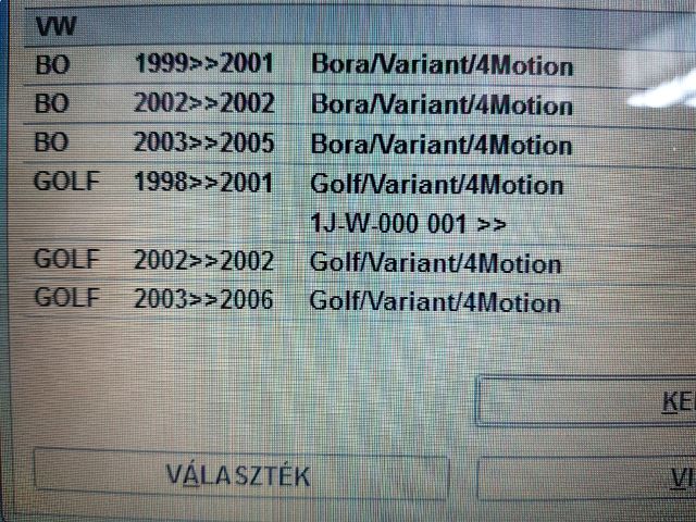 bontott VW GOLF IV Hátsó Differenciálmű