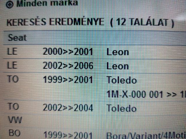 bontott VW GOLF IV Hátsó Differenciálmű