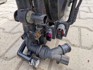 bontott VW GOLF IV Hűtő Ventilátor(ok), Radiátor(ok) Szett