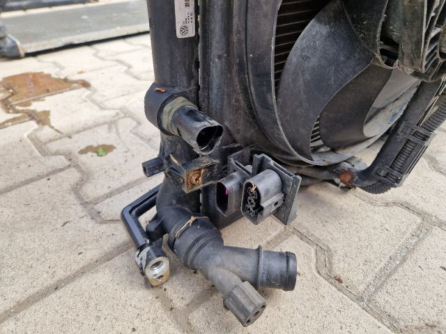 bontott VW GOLF IV Hűtő Ventilátor(ok), Radiátor(ok) Szett