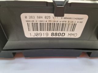 bontott VW GOLF IV Kilométeróra