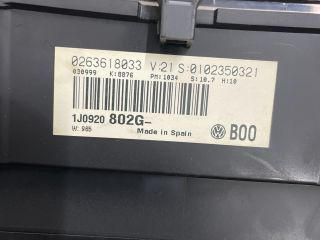 bontott VW GOLF IV Kilométeróra