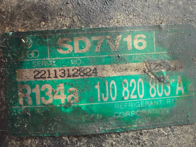 bontott VW GOLF IV Klímakompresszor