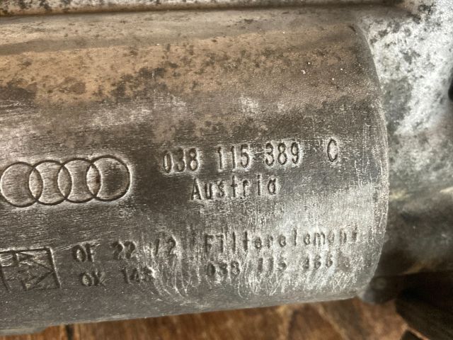 bontott VW GOLF IV Olajszűrő Ház