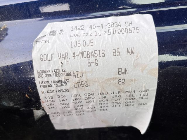 bontott VW GOLF IV Bal első Csonkállvány Kerékaggyal