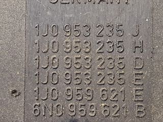 bontott VW GOLF IV Ablakfűtés Kapcsoló