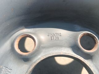 bontott VW GOLF IV Acélfelni Gumival (1 db)