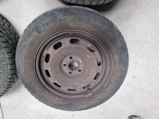 bontott VW GOLF IV Acélfelni Szett Gumival