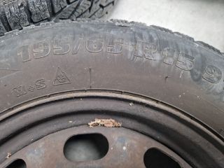 bontott VW GOLF IV Acélfelni Szett Gumival