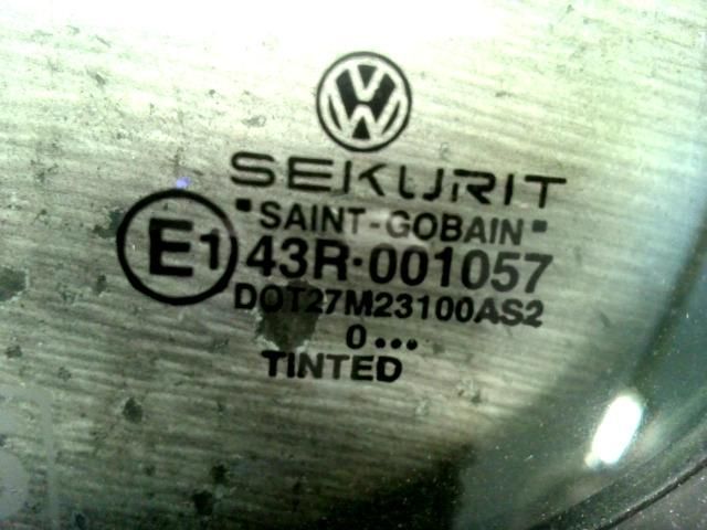 bontott VW GOLF IV Bal C Oszlop Oldalablak Üveg