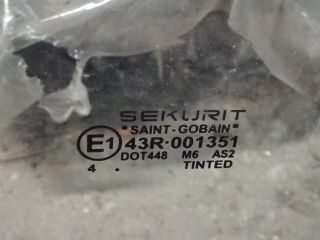 bontott VW GOLF IV Bal első Ablak