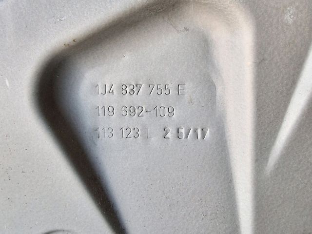 bontott VW GOLF IV Bal első Ablakemelő Szerkezet (Elektromos)