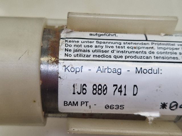 bontott VW GOLF IV Bal első Függöny Légzsák