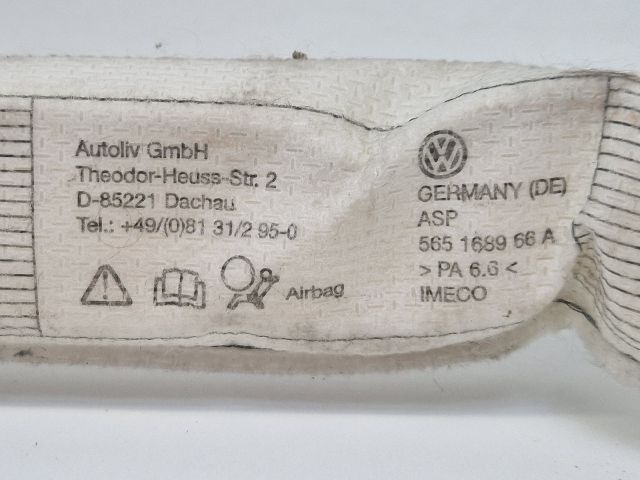 bontott VW GOLF IV Bal első Függöny Légzsák