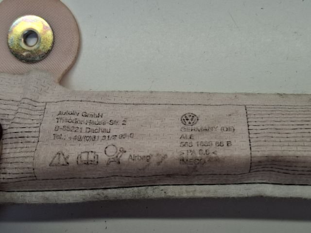 bontott VW GOLF IV Bal Függönylégzsák és Oldallégzsák