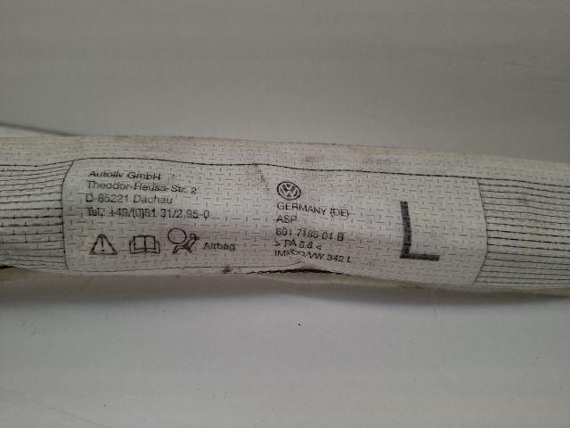 bontott VW GOLF IV Bal Függönylégzsák és Oldallégzsák