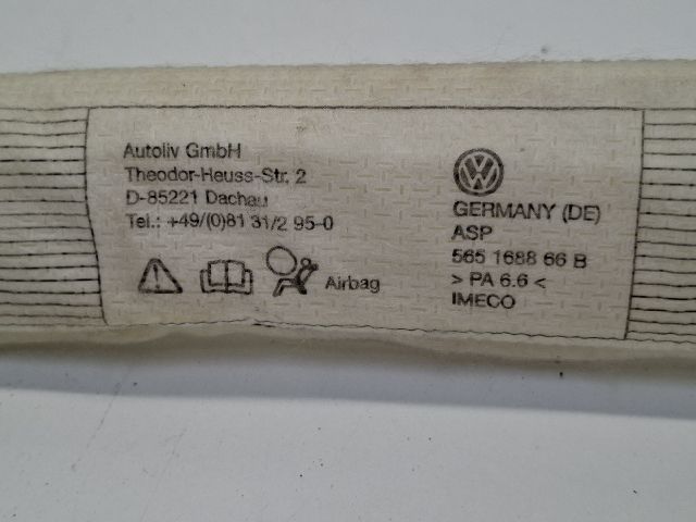 bontott VW GOLF IV Bal Függönylégzsák és Oldallégzsák