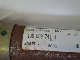 bontott VW GOLF IV Bal Függönylégzsák és Oldallégzsák