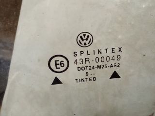 bontott VW GOLF IV Bal hátsó Ablak