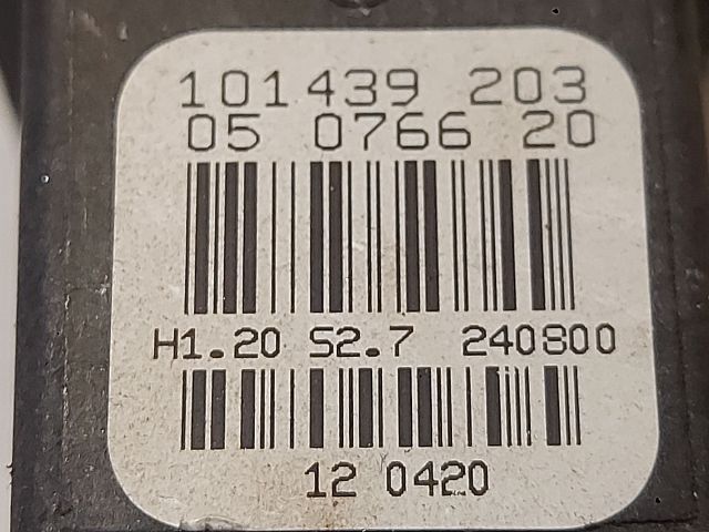 bontott VW GOLF IV Bal hátsó Ablakemelő Motor