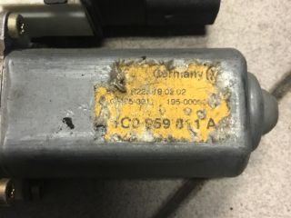 bontott VW GOLF IV Bal hátsó Ablakemelő Motor