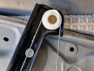 bontott VW GOLF IV Bal hátsó Ablakemelő Szerkezet (Elektromos)