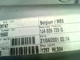 bontott VW GOLF IV Bal hátsó Ablakemelő Szerkezet (Elektromos)