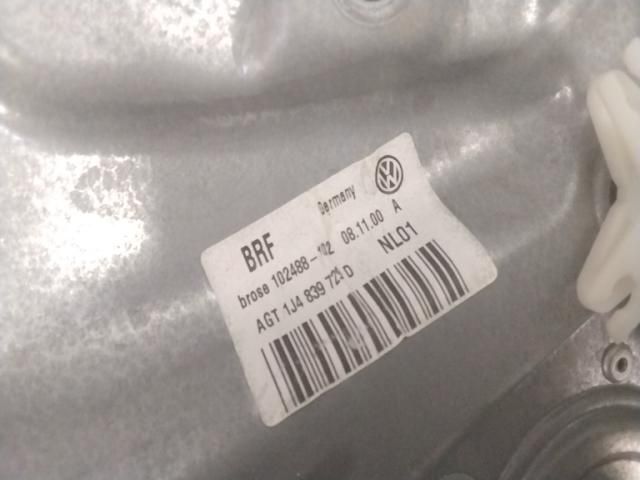 bontott VW GOLF IV Bal hátsó Ablakemelő Szerkezet (Mechanikus)