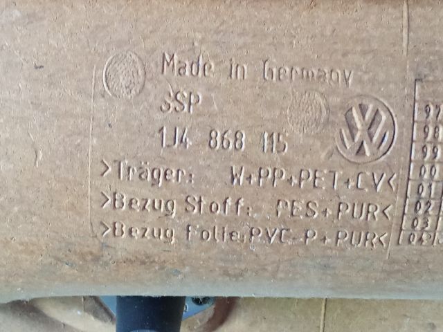 bontott VW GOLF IV Bal hátsó Ajtó Kárpit