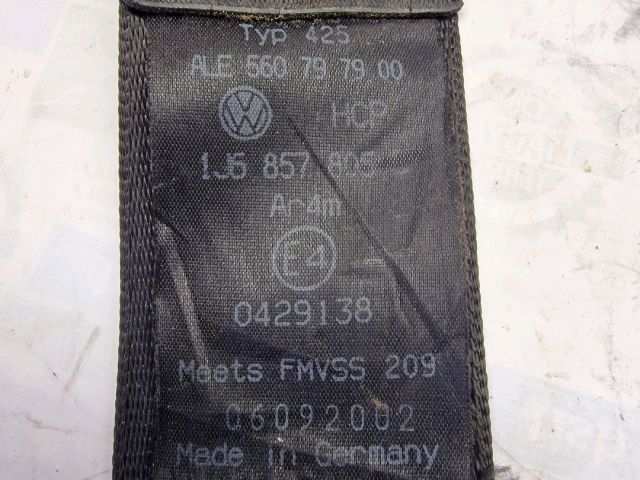 bontott VW GOLF IV Bal hátsó Biztonsági Öv